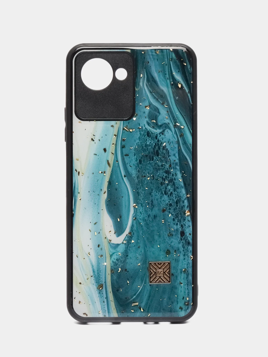 Зеленый чехол для Realme C30 DF