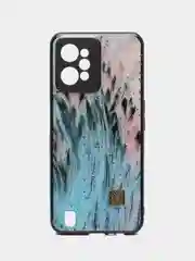 Бирюзовый чехол для Realme C31 "DF"
