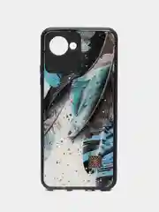 Голубой чехол для Realme C30 DF