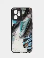 Голубой чехол для Realme C35 DF