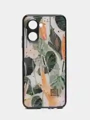 Оранжевый чехол для Realme C33 DF