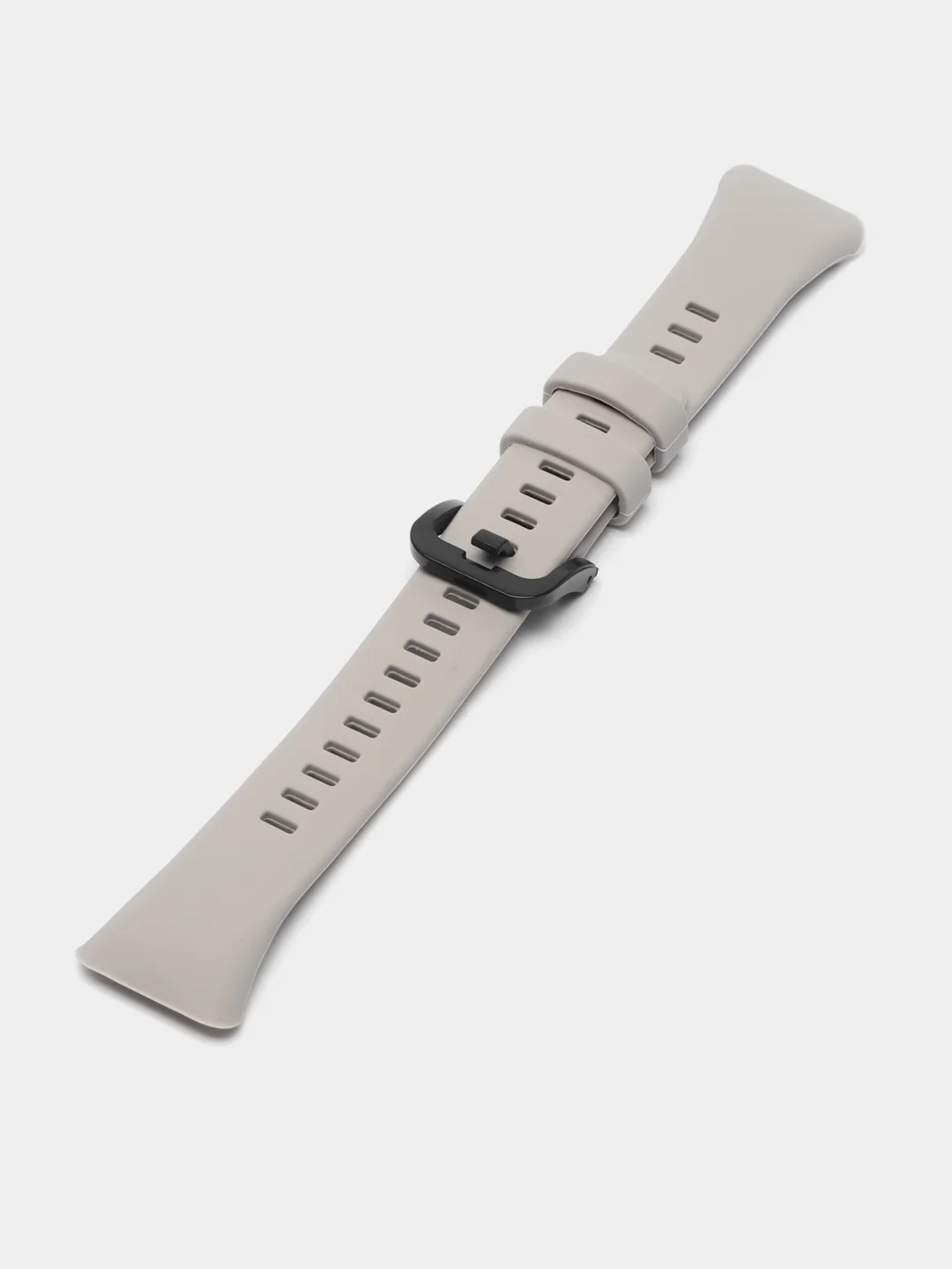 Серый силиконовый ремешок для Huawei Band 6, Honor Band 6
