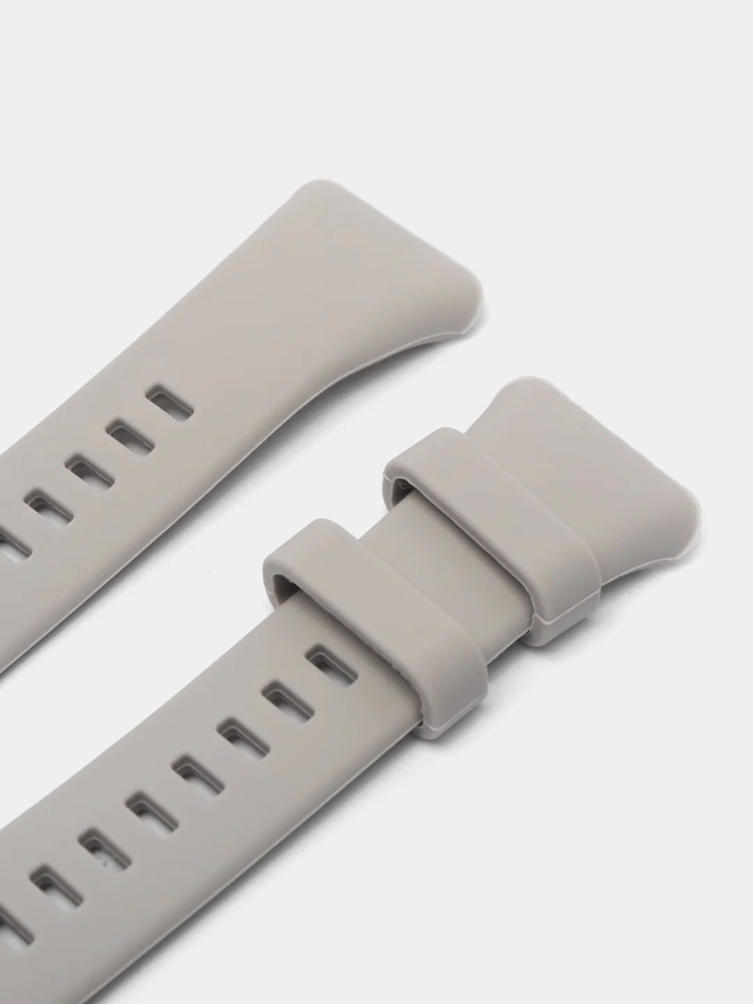 Серый силиконовый ремешок для Huawei Band 6, Honor Band 6
