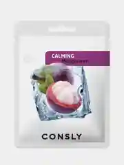 Успокаивающая тканевая маска CONSLY, с экстрактом мангостина