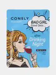 CONSLY Тканевая маска BAD GIRL - Good Skin после вечеринки