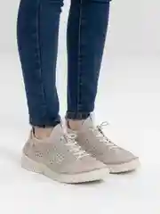 Серебряный кроссовки женские Rieker