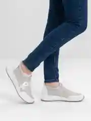 Белый кроссовки женские Rieker