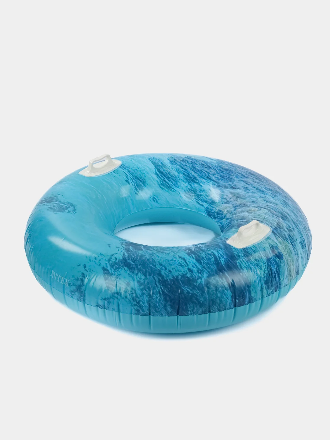 Голубой круг для плавания 114 см Intex Wet Set, 56267
