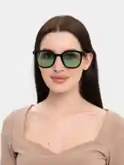 Зеленый солнечные очки, женские