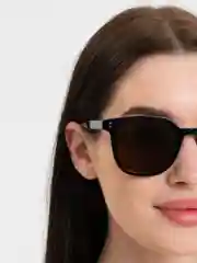 Коричневый солнечные очки, женские
