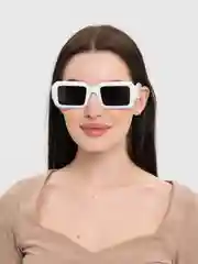 Белый солнцезащитные очки, 4 цвета