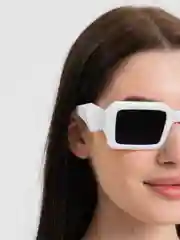 Белый солнцезащитные очки, 4 цвета