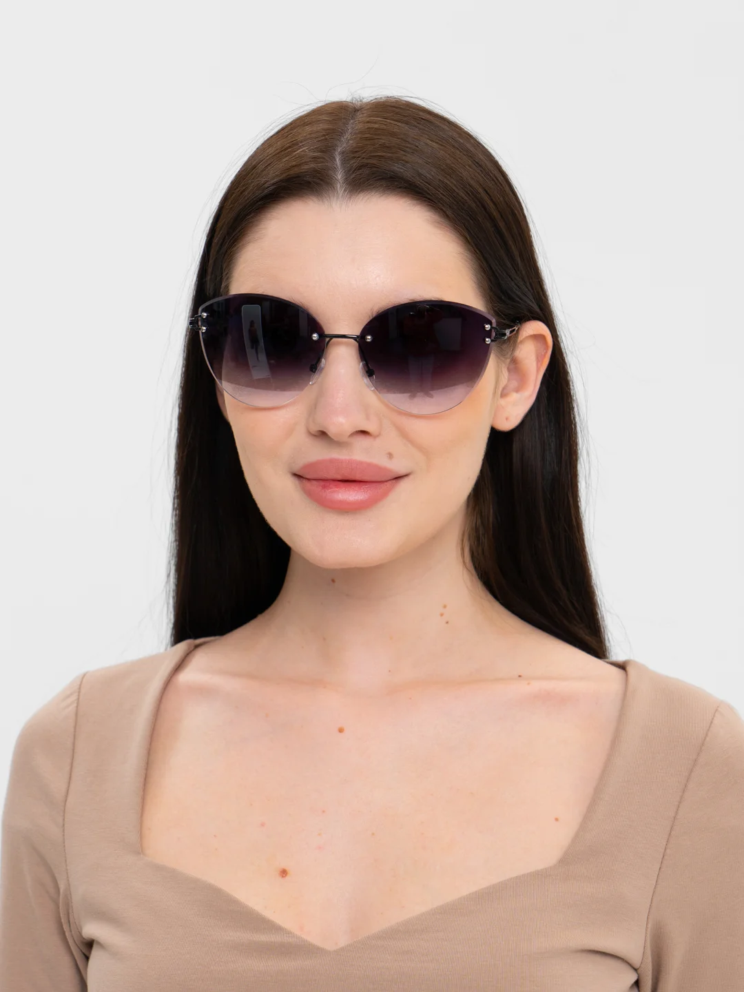 Фиолетовый женские имиджевые солнцезащитные очки UV400