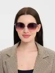 Фиолетовый женские имиджевые солнцезащитные очки UV400