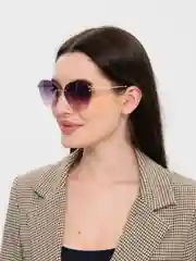 Фиолетовый женские имиджевые солнцезащитные очки UV400