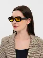 Желтый солнцезащитные очки женские