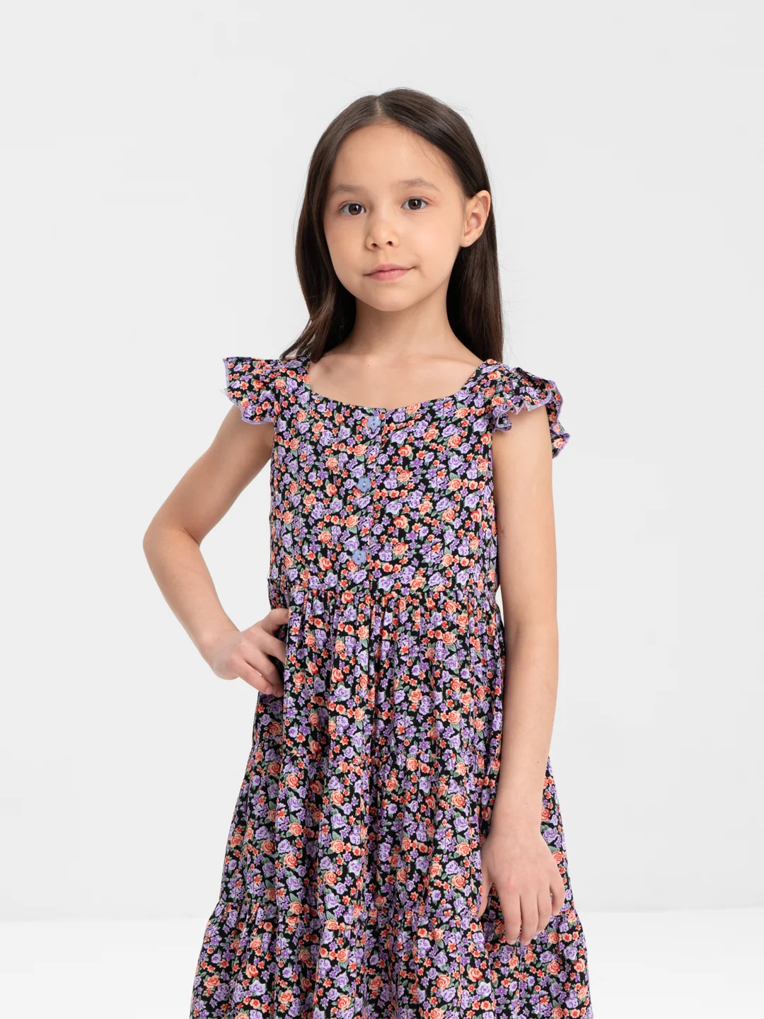 Платье для девочки, 3-7 лет