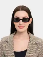 Черный солнцезащитные очки женские