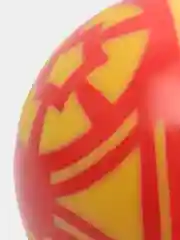 Желтый мяч резиновый