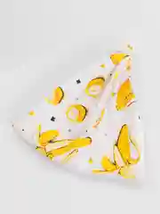 Желтый косынка детская, летняя, на резинке