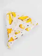 Желтый косынка детская, летняя, на резинке