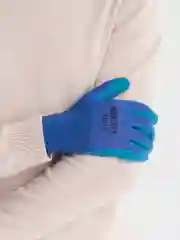 Перчатки рабочие, хозяйственные, нейлоновые, прорезиненные