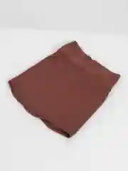 Шоколадный шапочка мусульманская с нахлестом
