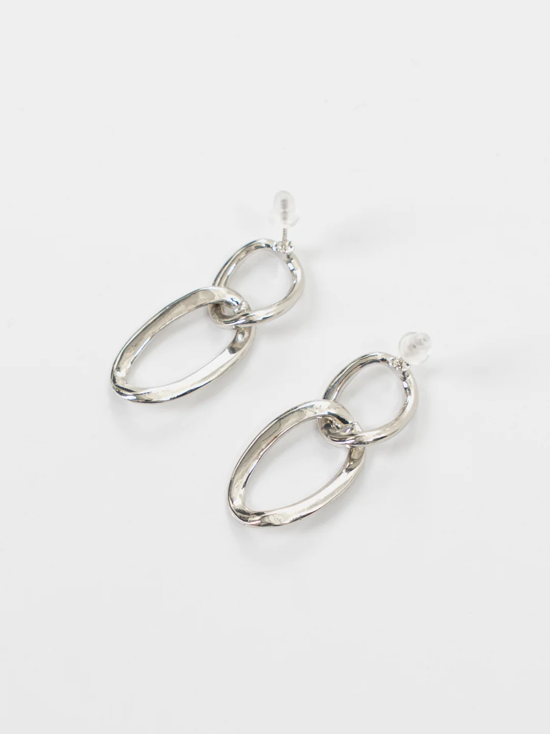 Серый серьги женские