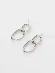 Серый серьги женские