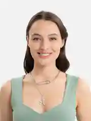 Серебряный цепочка женская с булавкой , цепочка на шею, цепь женская