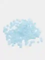 Небесно-голубой бисер однотонный глянцевый для плетения, создания украшений и творчества девочек,3 мм