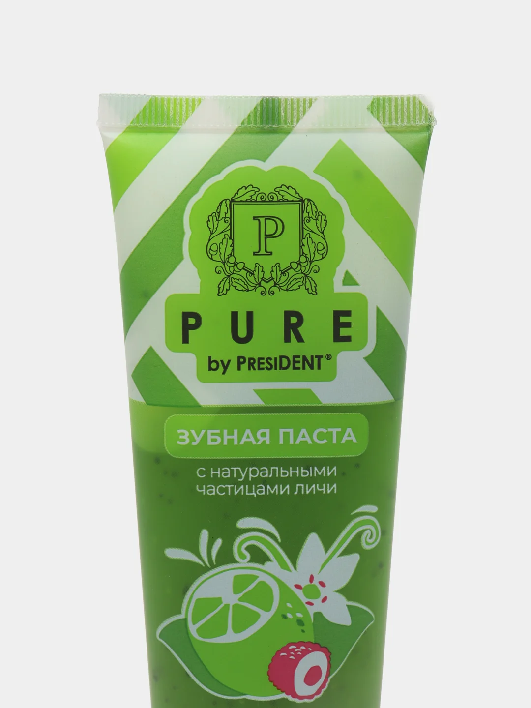 Зубная паста PRESIDENT  Pure Лайм и личи, 100 г
