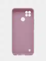 Сиреневый чехол силиконовый Realme C21 Реалми С21 цветной, матовый