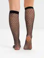 Черный эротические чулки в сетку, короткие чулки, гольфы