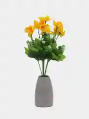 Желтый искусственные цветы нарциссы, букет