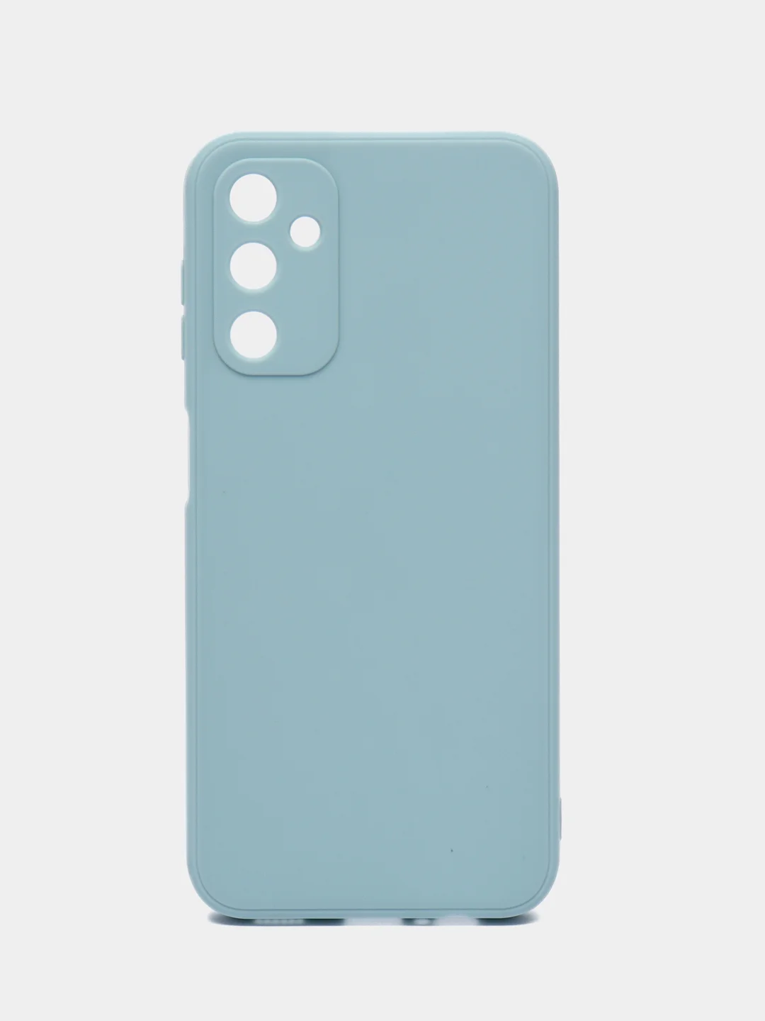 Светло-синий силиконовый чехол для Samsung Galaxy A14 (Самсунг A14)