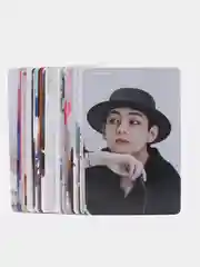 Синий карточки k-pop BTS, коллекционные, 55 штук