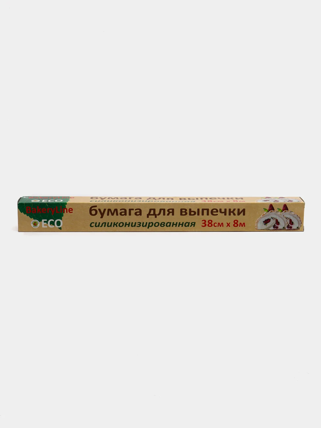 Бумага для выпечки силиконизированная Bakery Line, 38 см х 8 м, 38 см х 25 м, коричневая