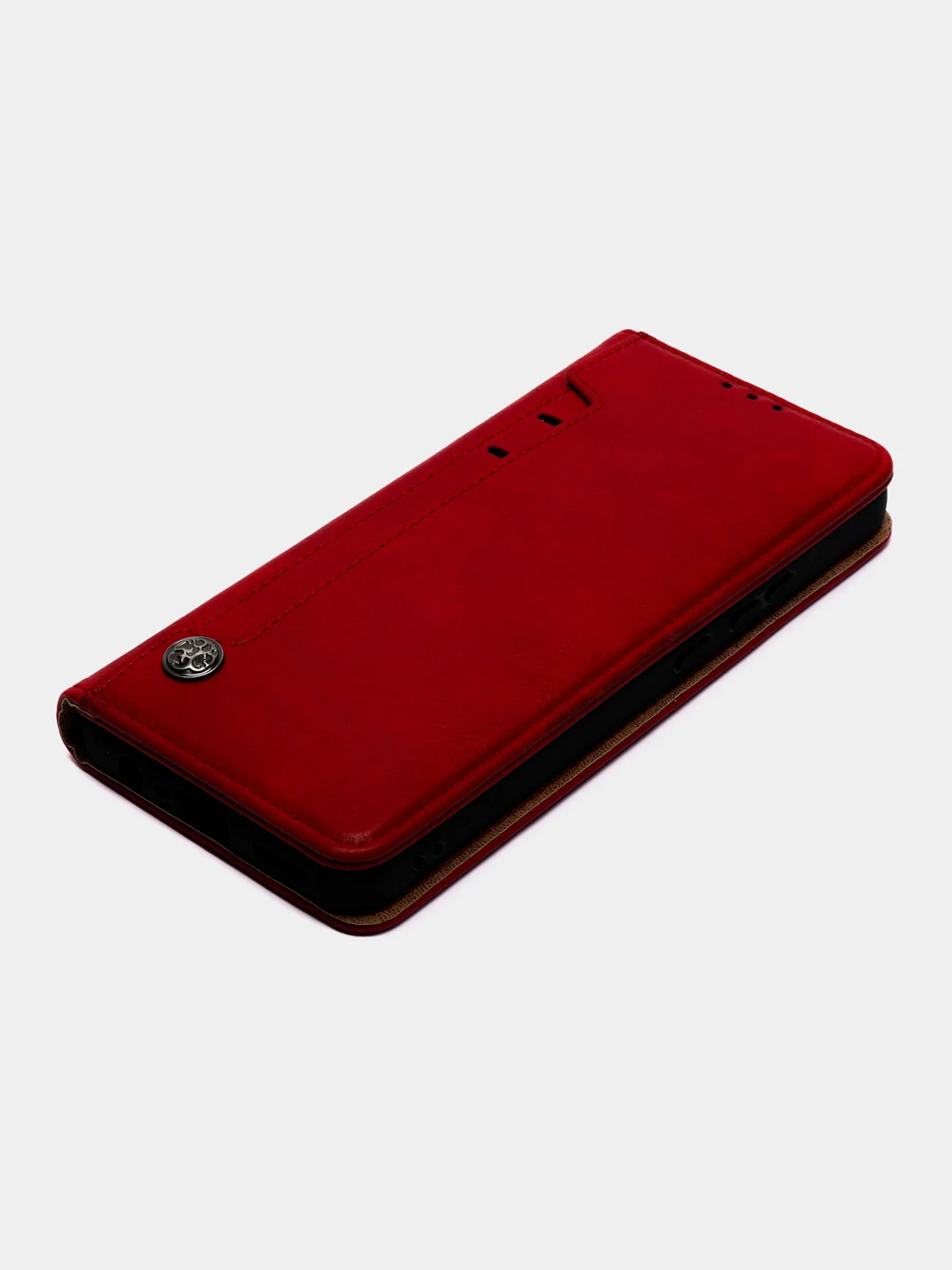 Красный чехол-книжка на Realme C30 (Реалми С30)