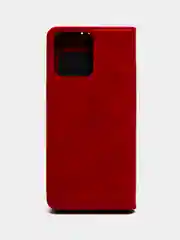 Красный чехол-книжка на Realme C30 (Реалми С30)