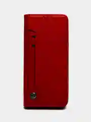 Красный чехол-книжка на Realme C30 (Реалми С30)