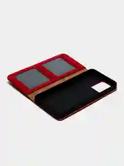Красный чехол-книжка на Realme C30 (Реалми С30)