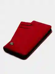 Красный чехол-книжка на Realme C30 (Реалми С30)