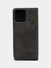 Серый чехол-книжка на Realme C30 (Реалми С30)