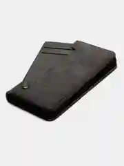 Серый чехол-книжка на Realme C30 (Реалми С30)