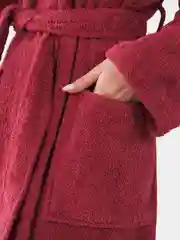 Фуксия халат женский,  махровый, хлопок