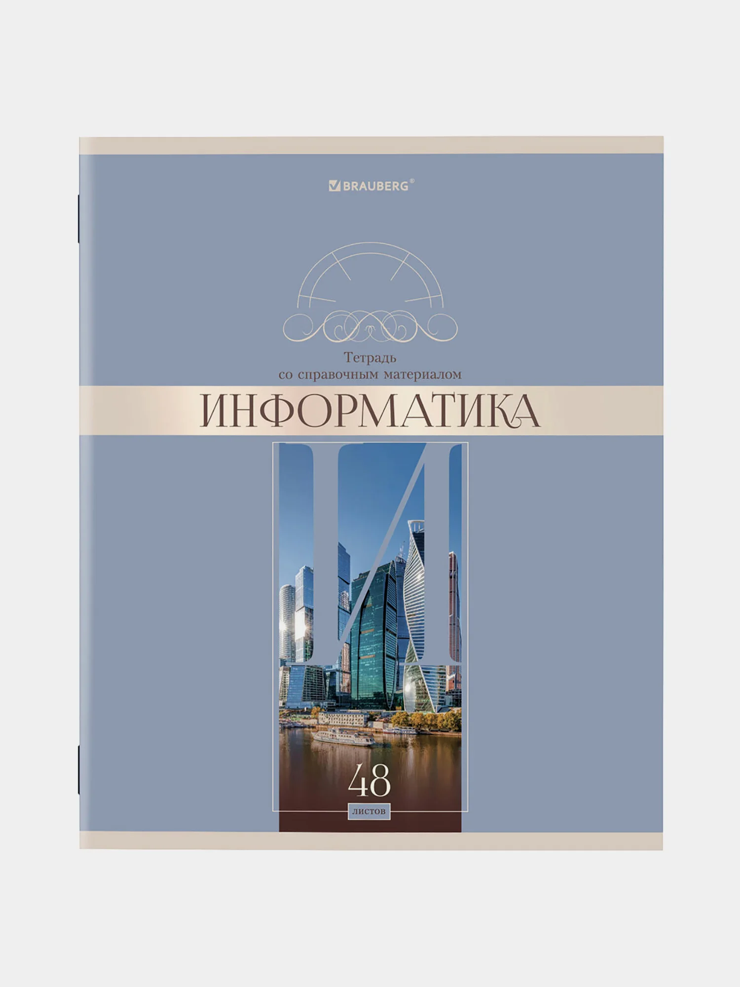 Тетради предметные школьные со справочным материалом 12 штук 48 листов Brauberg, 404606