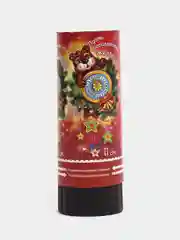 Вишнёвый хлопушка пружинная (11 см), серпантин