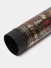 Тёмно-бордовый хлопушка пружинная (11 см), серпантин
