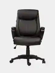 Кресло офисное Brabix Enter EX-511, экокожа, черное, 530859